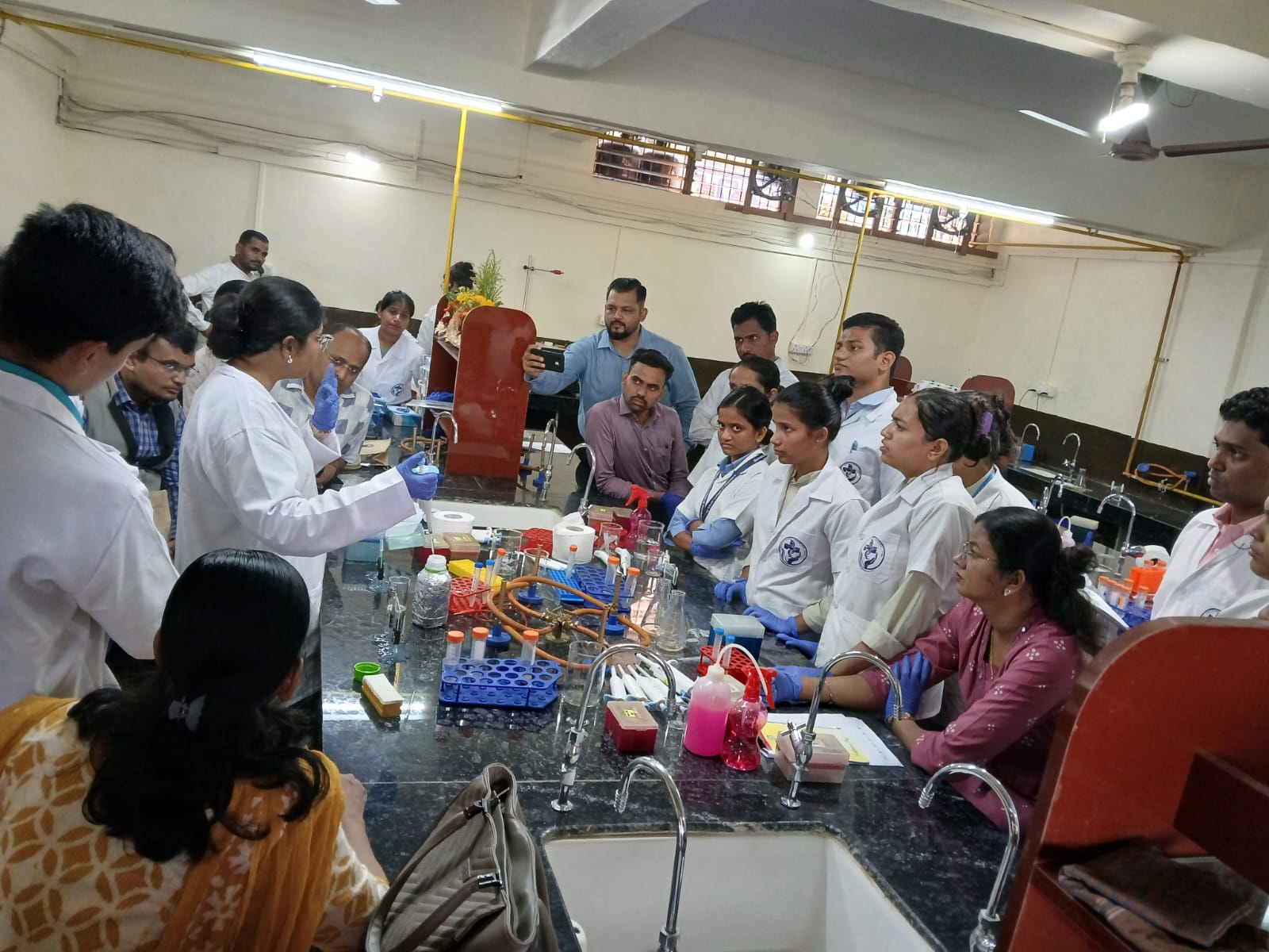 Dnyandeep College of Pharmacy, Boraj Khed (Ratnagiri) & National Facility for Biopharmaceuticals, Mumbai & APTI, Maharashtra State Branch Govindrao Nikam College of Pharmacy, Sawarde Chiplun, Maharashtra